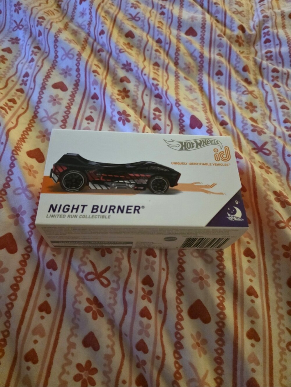 Hot Wheels Night Burner Limited Run Collectible - Black & Red